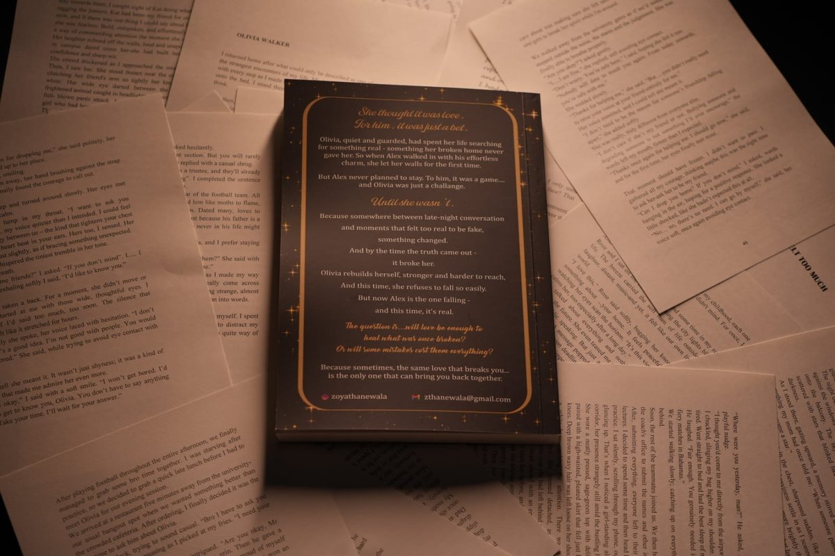 Back cover of Stars Around My Scars by Zoya Thanewala